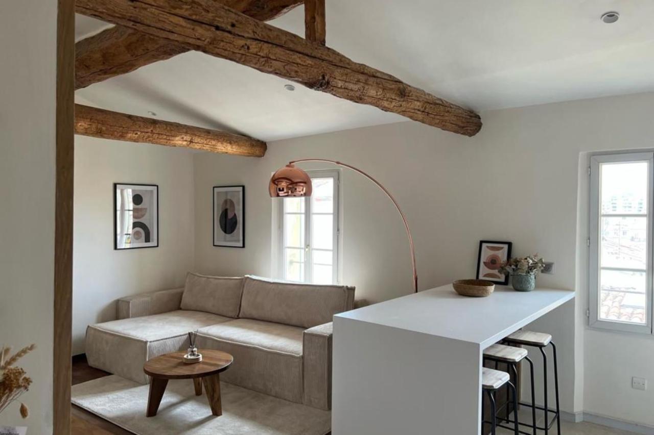 Apartment With Mediterranean Charm In The Heart Of The Provencal Market Антіб Екстер'єр фото